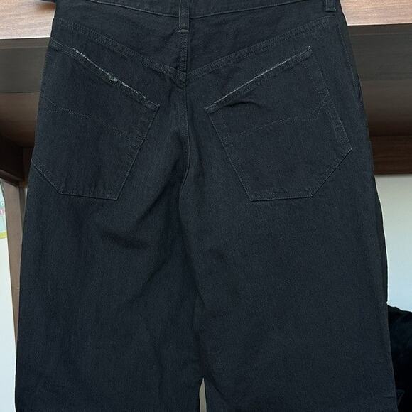 Balenciaga Hybrid Cargo Jeans Black SS22 Japanese Denim size S - Picture 4 of 13